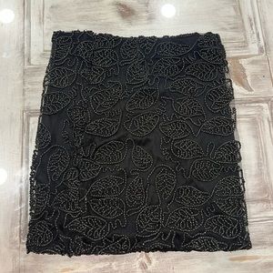 WYDLR Size Medium Beaded Cocktail Skirt